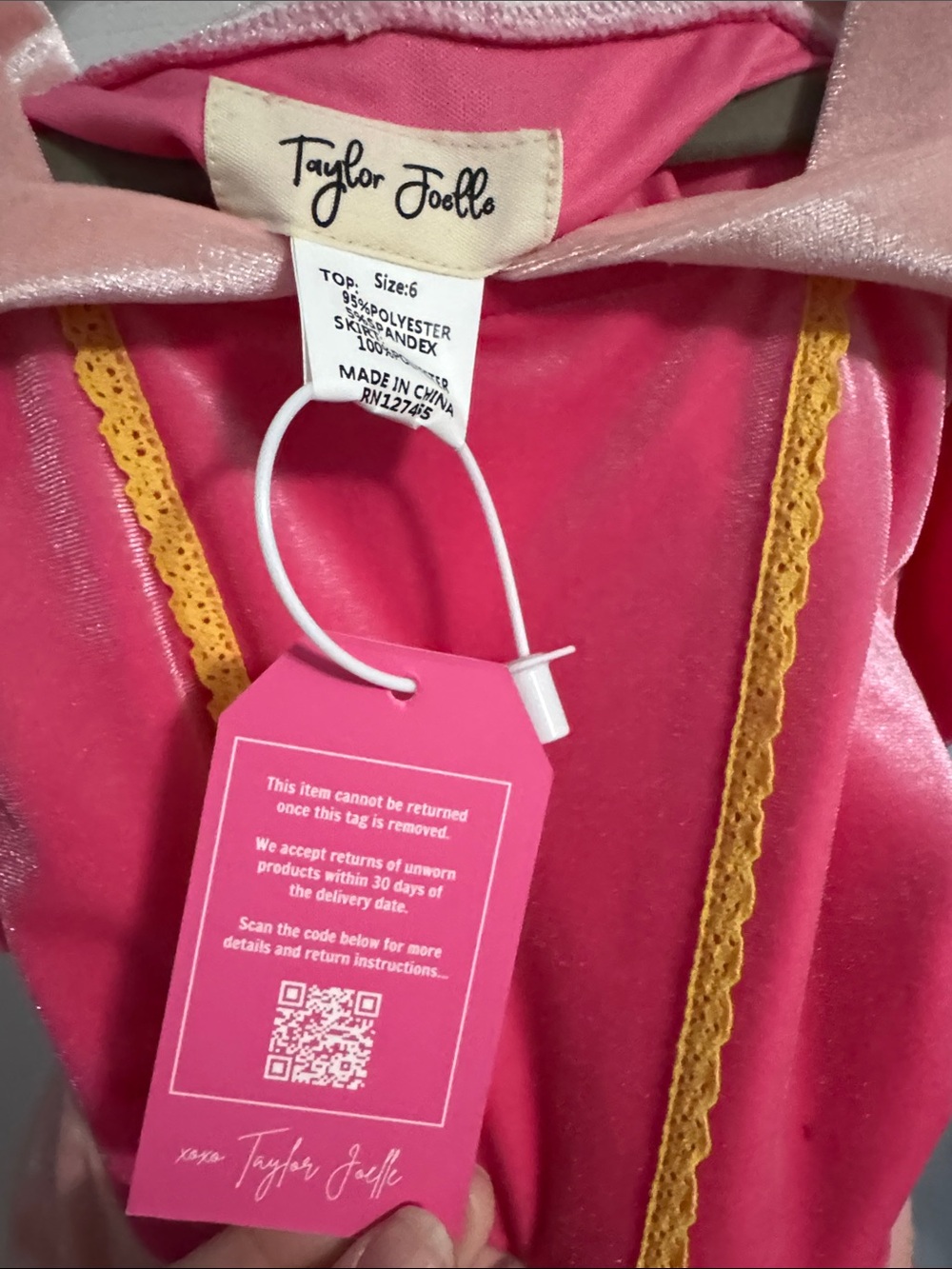 Taylor Joelle NWT Aurora Sleeping Beauty Dress Size 6 - Picture 6 of 7